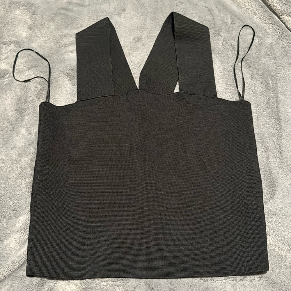 Medium Black A.L.C Crop Top